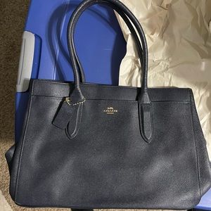 Coach Navy Purse